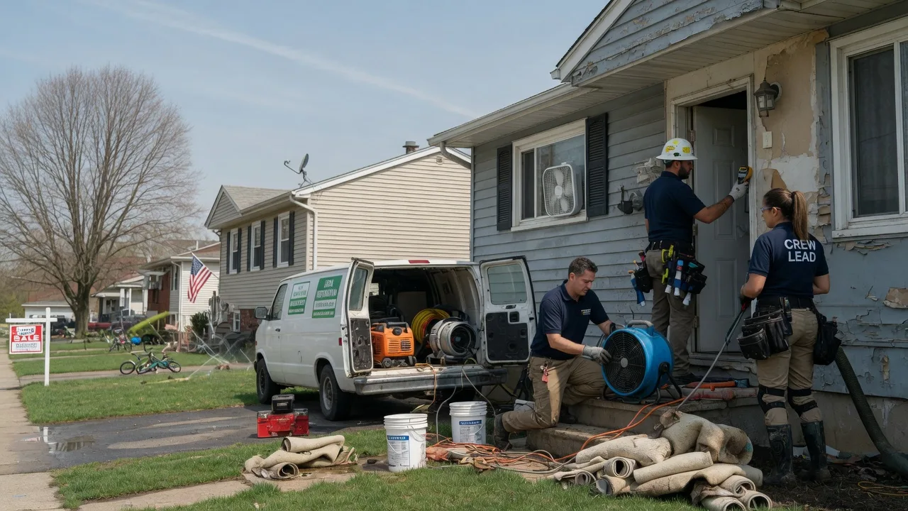 Flood Cleanup in Carlyle, IL near me