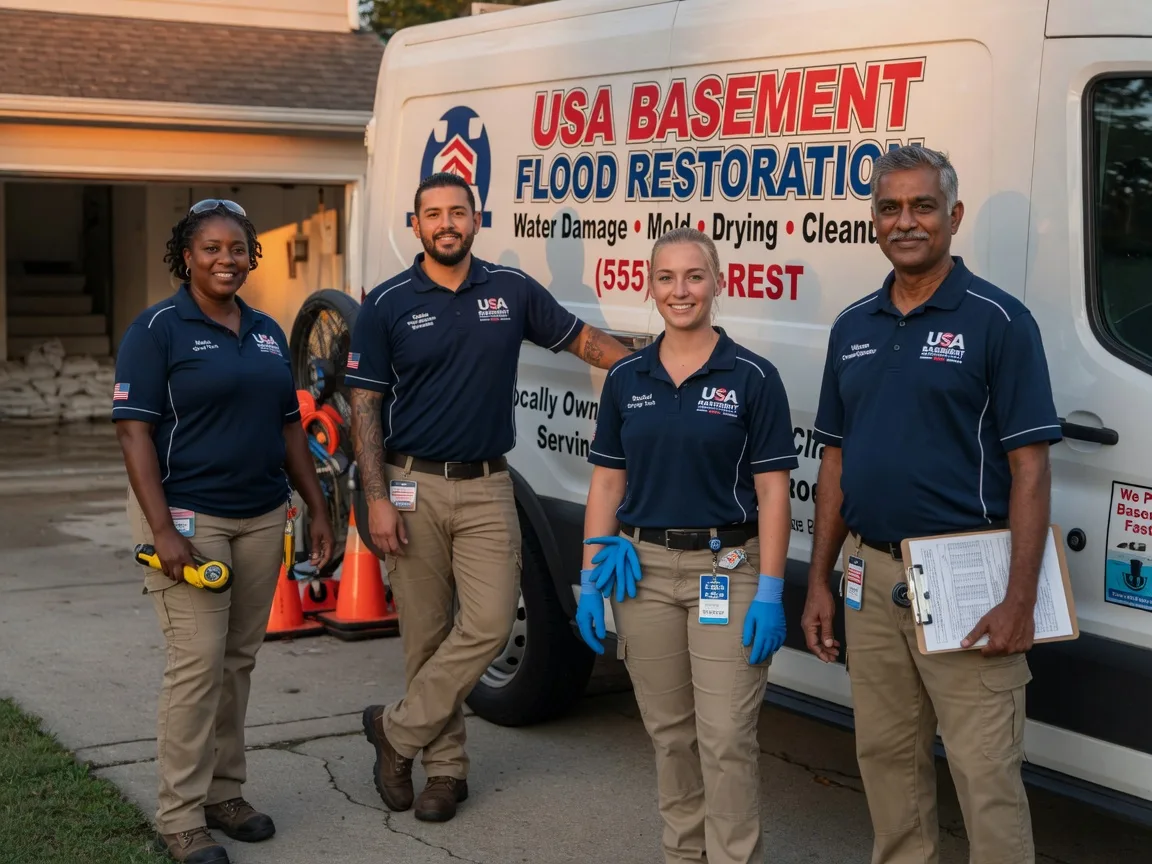 Basement Flood Cleanup company in Carlyle, IL